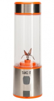 Портативный блендер Take It X4, оранжевый фото 