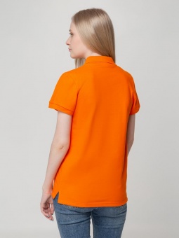 Рубашка поло женская Virma Lady, оранжевая фото 13