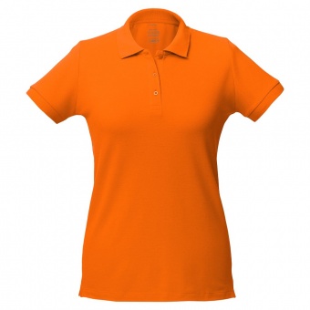 Рубашка поло женская Virma Lady, оранжевая фото 5
