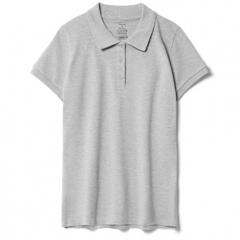 Рубашка поло женская Virma Lady, серый меланж фото 8