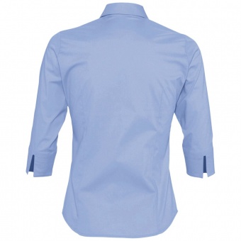 Рубашка женская с рукавом 3/4 Effect 140, голубая фото 5