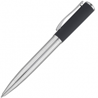 Ручка шариковая Banzai Soft Touch, черная фото 