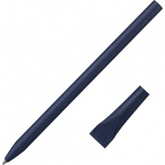 Ручка шариковая Carton Plus, синяя фото 