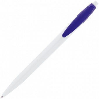 Ручка шариковая Champion ver.2, белая с синим фото 