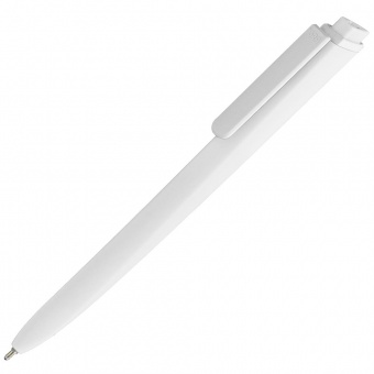 Ручка шариковая Pigra P02 Mat, белая фото 