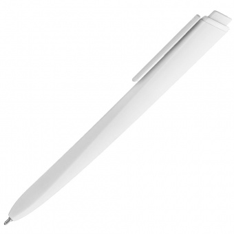 Ручка шариковая Pigra P02 Mat, белая фото 
