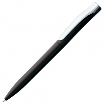 Ручка шариковая Pin Silver, черный металлик фото 