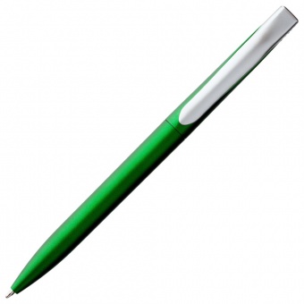 Ручка шариковая Pin Silver, зеленый металлик фото 