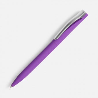 Ручка шариковая Pin Soft Touch, ver.2, фиолетовая фото 