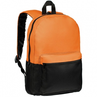 Рюкзак Base Up, черный с оранжевым фото 