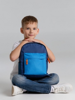Рюкзак детский Kiddo, синий с голубым фото 