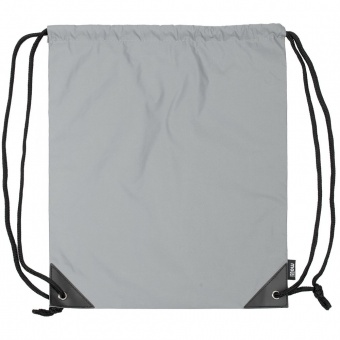 Рюкзак-мешок Manifest из светоотражающей ткани, серый фото 