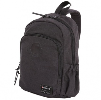 Рюкзак на одно плечо Wenger, серый фото 