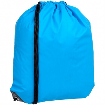 Рюкзак-мешок Manifest Color из светоотражающей ткани, синий фото 