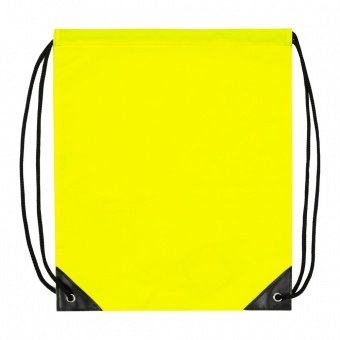 Рюкзак-мешок Manifest Color из светоотражающей ткани, желтый неон фото 