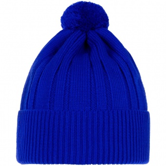 Шапка Knit Beat, синяя фото 