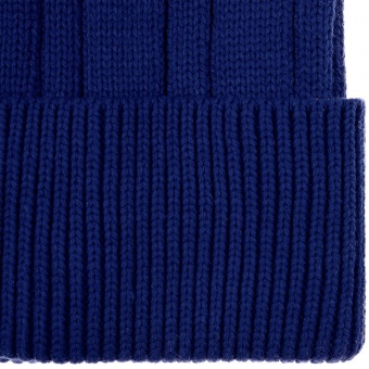 Шапка Knit Beat, темно-синяя фото 