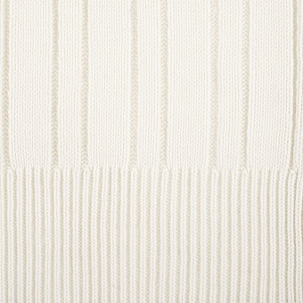 Шарф Knit Beat, белый (молочный) фото 