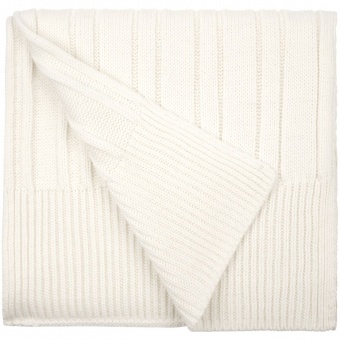 Шарф Knit Beat, белый (молочный) фото 