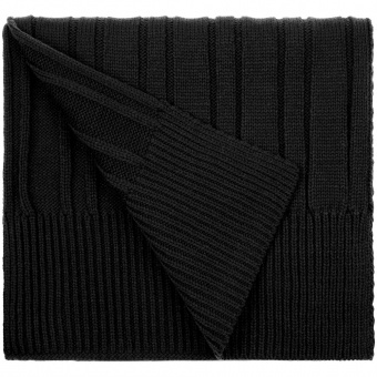Шарф Knit Beat, черный фото 