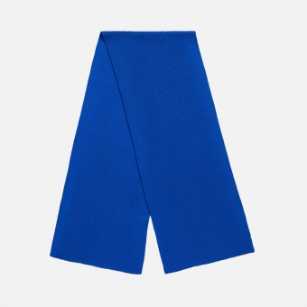 Шарф Nobilis Mono, ярко-синий фото 