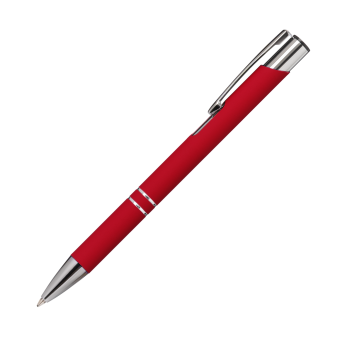 Шариковая ручка Alpha, красная фото 