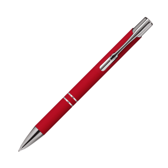 Шариковая ручка Alpha, красная фото 