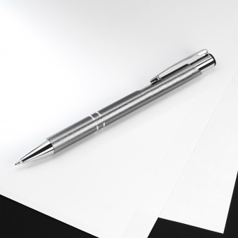 Шариковая ручка Alpha Neo, серая фото 