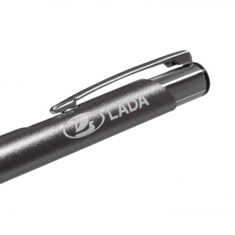 Шариковая ручка Alpha Neo, серая фото 