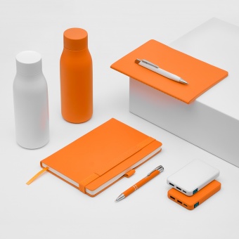 Шариковая ручка Alpha, оранжевая фото 