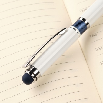 Шариковая ручка Arctic, белая/синяя фото 