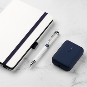 Шариковая ручка Arctic, белая/синяя фото 