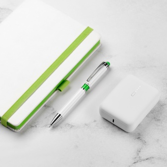 Шариковая ручка Arctic, белая/зеленая фото 