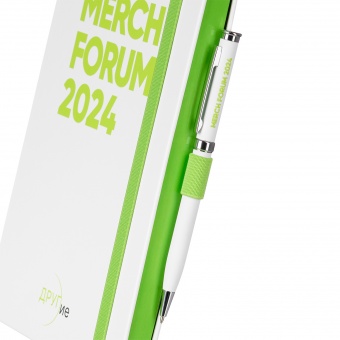 Шариковая ручка Benua, белая фото 