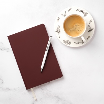 Шариковая ручка Benua, белая фото 