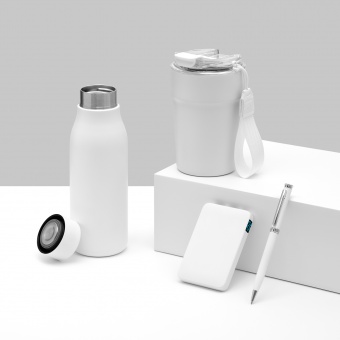 Шариковая ручка Benua, белая фото 