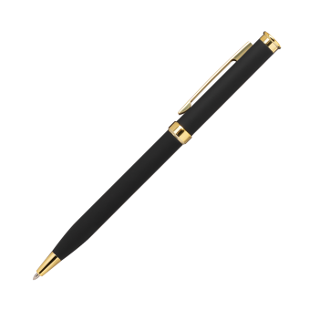 Шариковая ручка Benua, черная/позолота фото 
