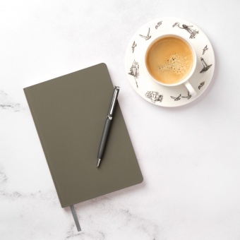 Шариковая ручка Benua, серая фото 