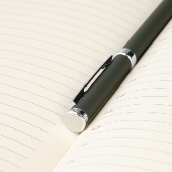 Шариковая ручка Benua, серая фото 