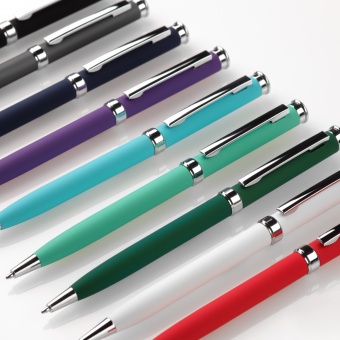 Шариковая ручка Benua, синяя фото 