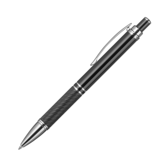 Шариковая ручка Crocus, черная фото 