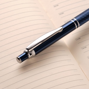 Шариковая ручка Crocus, синяя фото 