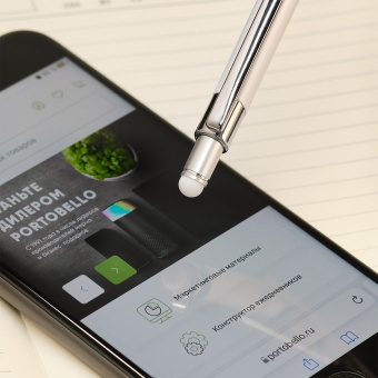 Шариковая ручка Levi, белая фото 