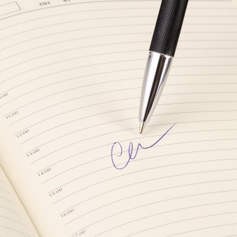 Шариковая ручка Levi, черная фото 