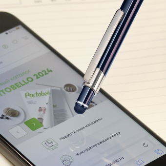 Шариковая ручка Levi, синяя фото 