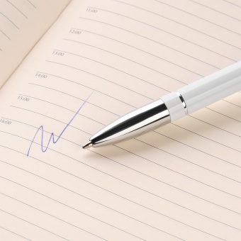 Шариковая ручка Lira, белая фото 