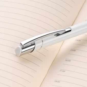 Шариковая ручка Lira, белая фото 