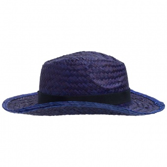 Шляпа Daydream, синяя с черной лентой фото 