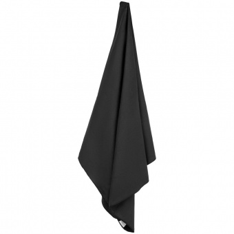 Спортивное полотенце Vigo Small, черное фото 