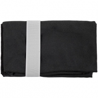 Спортивное полотенце Vigo Small, черное фото 